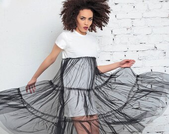 Lame Jersey Classic Sheer Dress サイズ1 Sheer Dress, Tulle Dress, See Through Dress, Trendy Plus