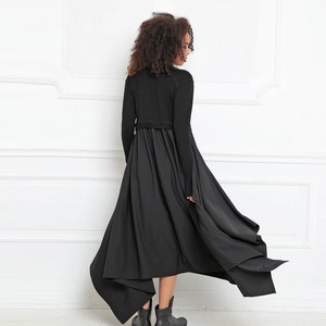 Plus Size Maxi Dress, Black Maxi Dress, Women Maxi Dress, Plus Size Clothing, Gothic Clothing, Goth Dress, Plus Size Dress, Winter Wedding