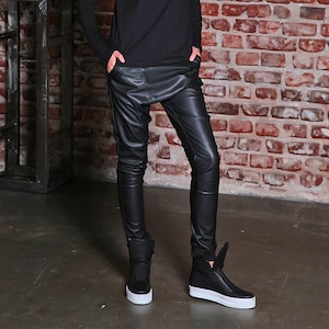 Faux Leather Pants -  Sweden