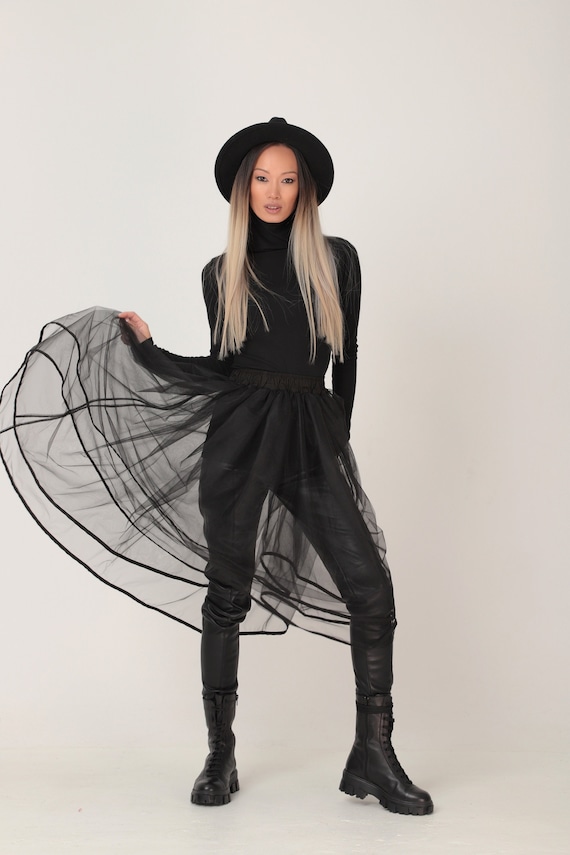 Black Tulle Skirt, Sheer Skirt, See Through Skirt, Plus Size Clothing, Knee Skirt, Long Skirt, Black Skirt, Formal Skirt, Witch Skirt - Etsy Black Tulle Skirt, Sheer Skirt, See Through Skirt, Plus Size Clothing, Knee Skirt, Long Skirt, Black Skirt, Formal Skirt, Witch Skirt - Etsy