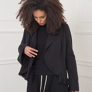 Women Blazer, Black Blazer, Blazer Jacket, Plus Size Blazer, Suit Blazer, Blazer Coat, Long Sleeved Blazer, Extravagant Blazer, Gothic
