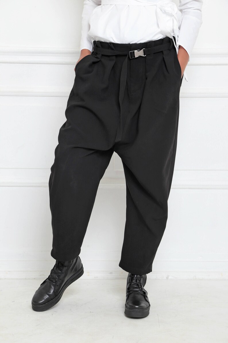 Maxi Pants Drop Crotch Pants Harem Pants Low Crotch Pants - Etsy