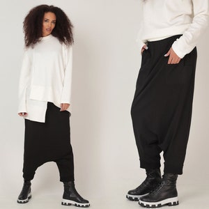 Black Harem Pants For Women Plus Sizes Available