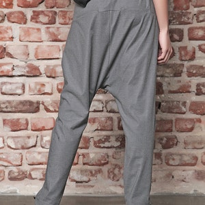 Harem Pants Women In Gray Color Available In XS 3XL Sizes image 4