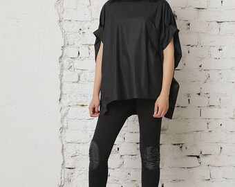 Tシャツ・カットソー MONCLER Women Tunic Tops 098 8C000 09 83927999 Black ブラック Tシャツ : トップ＆Tシャツ 向けの レディース