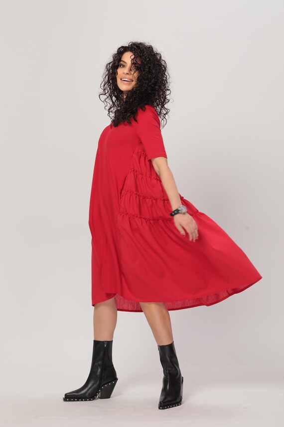 Plus size spring midi dresses 2025