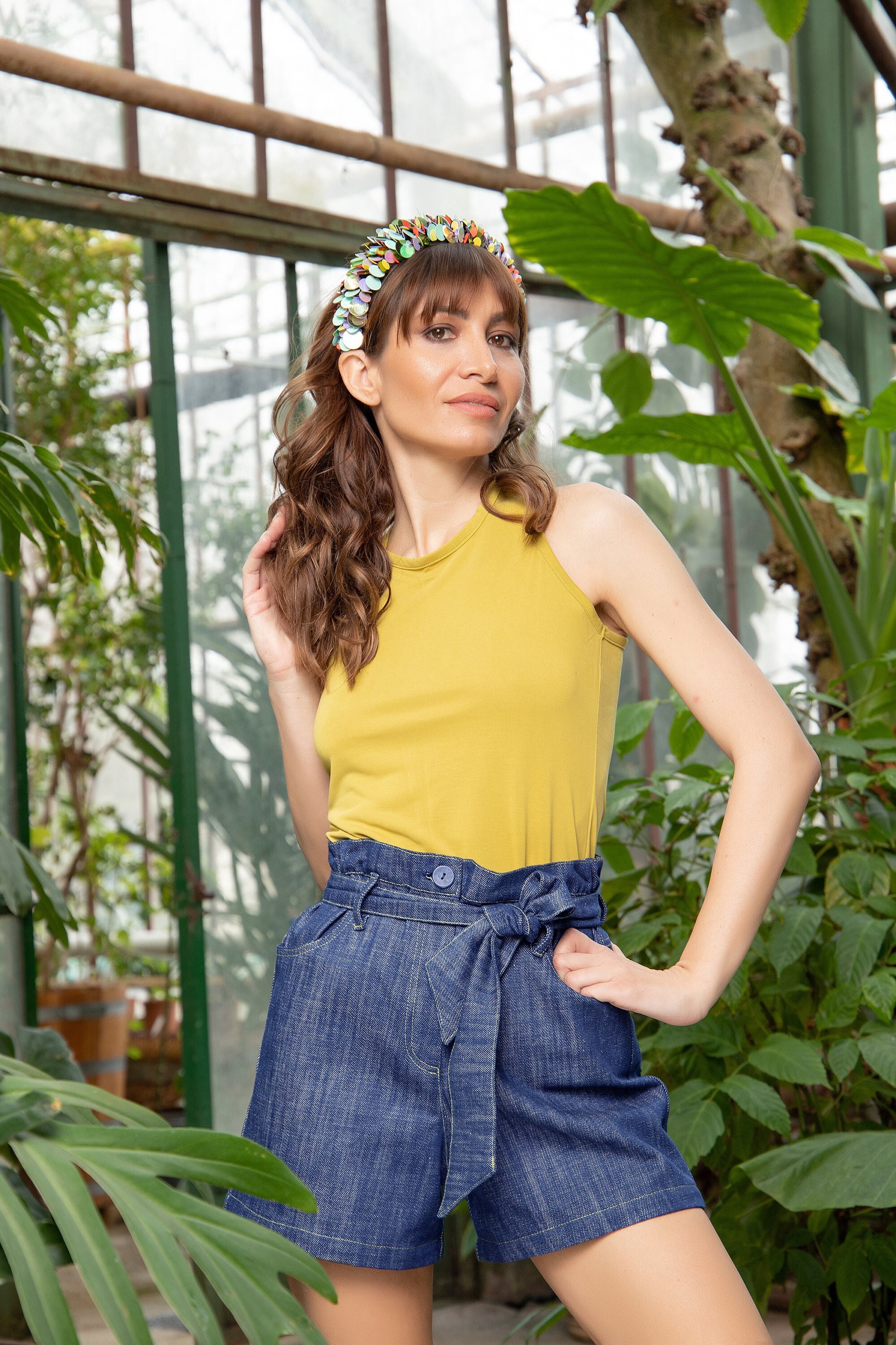Poetsky Summer Shirts for Juniors Casual Pleated Swing Flowy