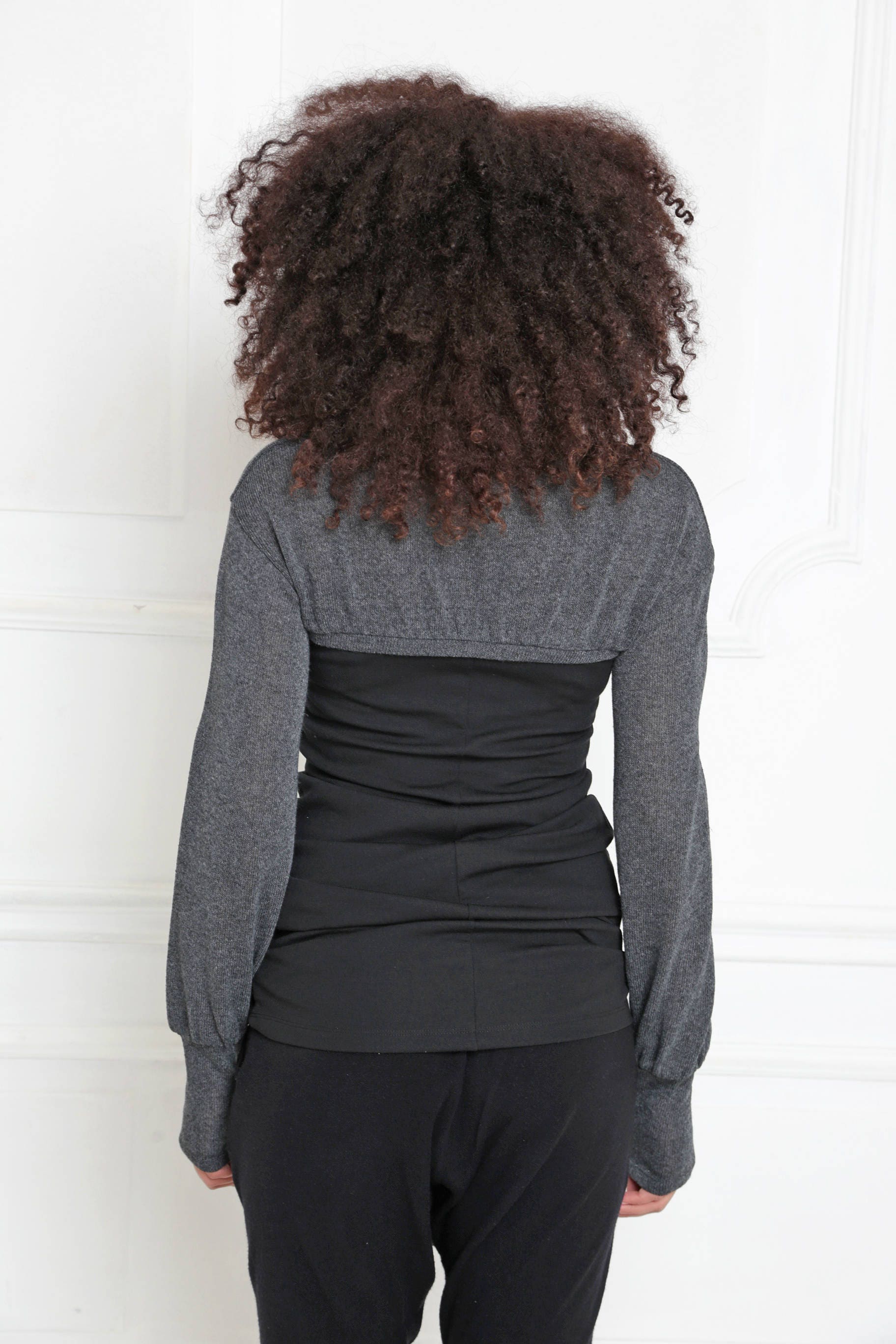 Basic Top Blouse - Black