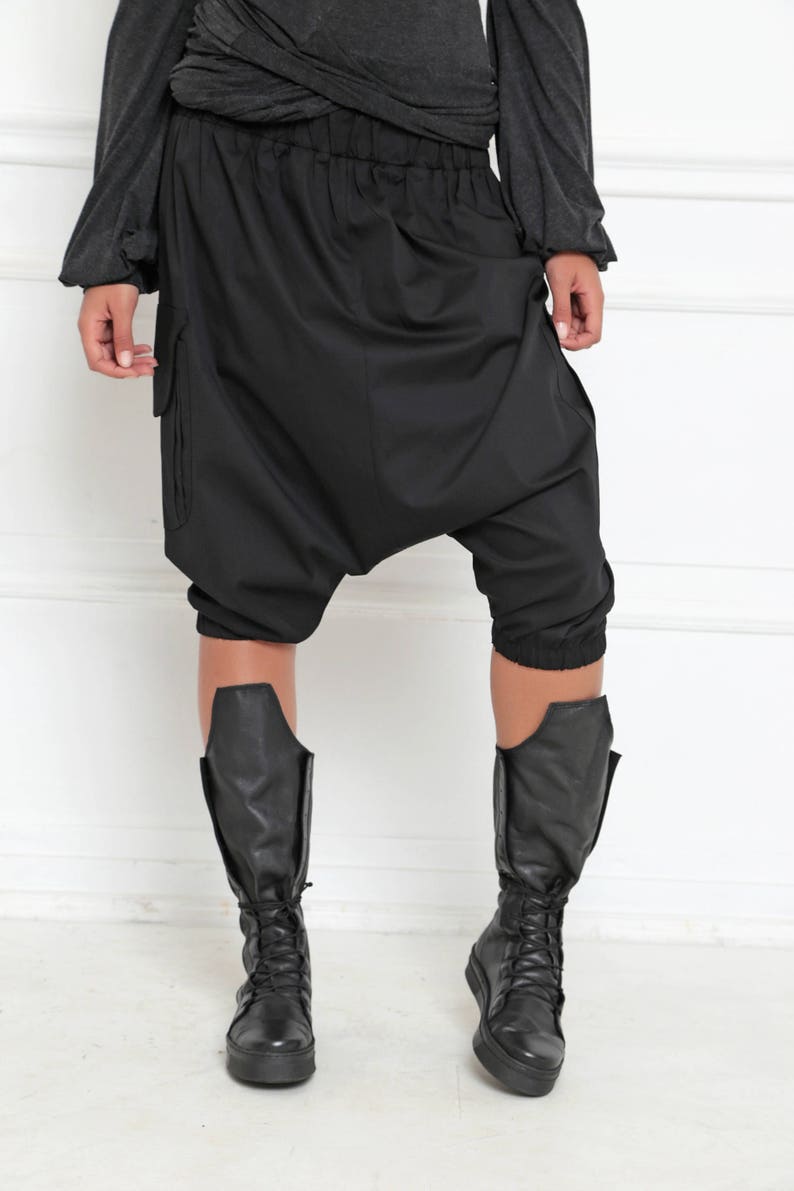 Harem Pants Cyberpunk Clothing Baggy Pants Steampunk | Etsy