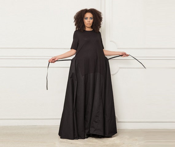 Plus Size Maxi Dress Black Maxi Dress ...