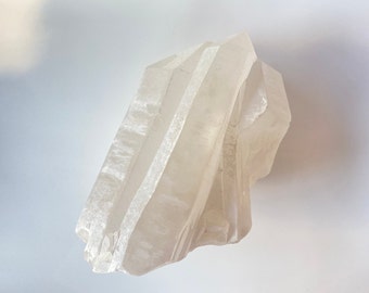 White Himalayan Quartz Cluster