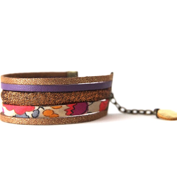 Bracelet Multi rangs Liberty Doré