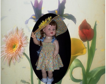 22" Saucy Walker Springtime Patterns in PDF format