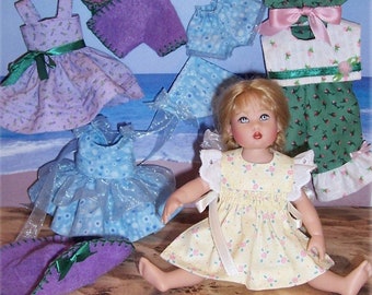 Riley Doll Summer Fun Clothing Patterns - PDF