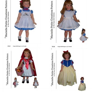 Patti Playpal Dress Patterns Storyland Set