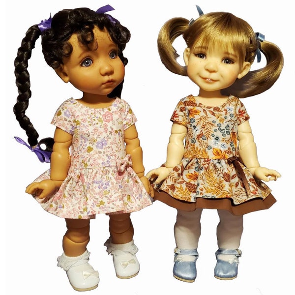 M102 Dress Pattern for 15" Moppet Meadow Dolls PDF