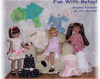 Fun With Betsy McCall Doll Patterns in PDF format