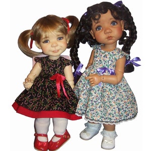 M101 15&quot; Dress Pattern for Moppet Meadow Dolls PDF