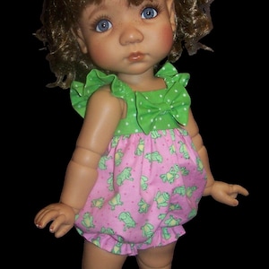 M111 15&quot; Romper Pattern for Moppet Meadow Dolls PDF