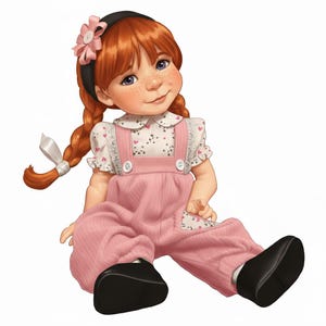 M104 15" Overall Pattern for Moppet Meadow Dolls PDF