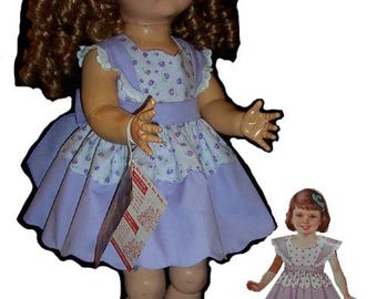 PDF - 22" Saucy Walker School Girl Charm #821 Dress Pattern in PDF Format