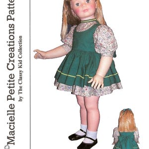Patti Playpal Jumper Style Dress Pattern P103 PDF