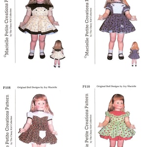 Patti Playpal Dress Patterns Set A PDF