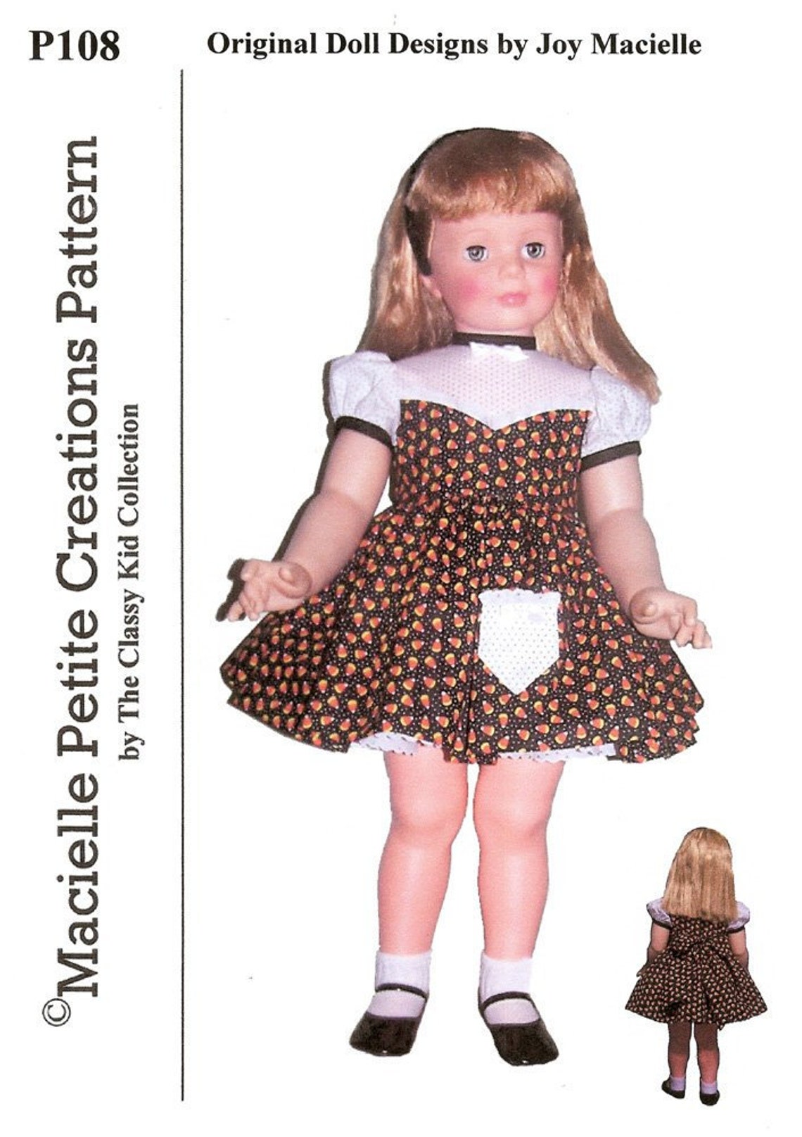 Patti Playpal Dress Pattern P108 Etsy