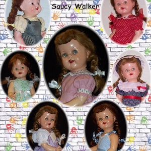 22&quot; Saucy Walker Original Patterns