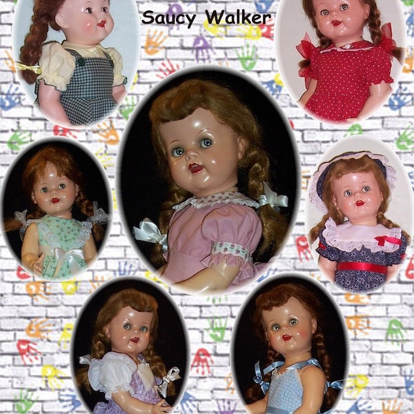 22" Saucy Walker Original Patterns