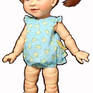 PDF 15&quot; Meadow Moppets Romper Pattern M115