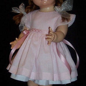 PDF - 22&quot; Saucy Walker Pink Parfait Dress Pattern in PDF Format