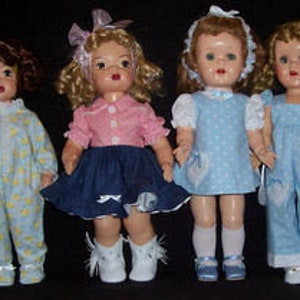 16" Saucy Walker  or Terri Lee Patterns - PDF
