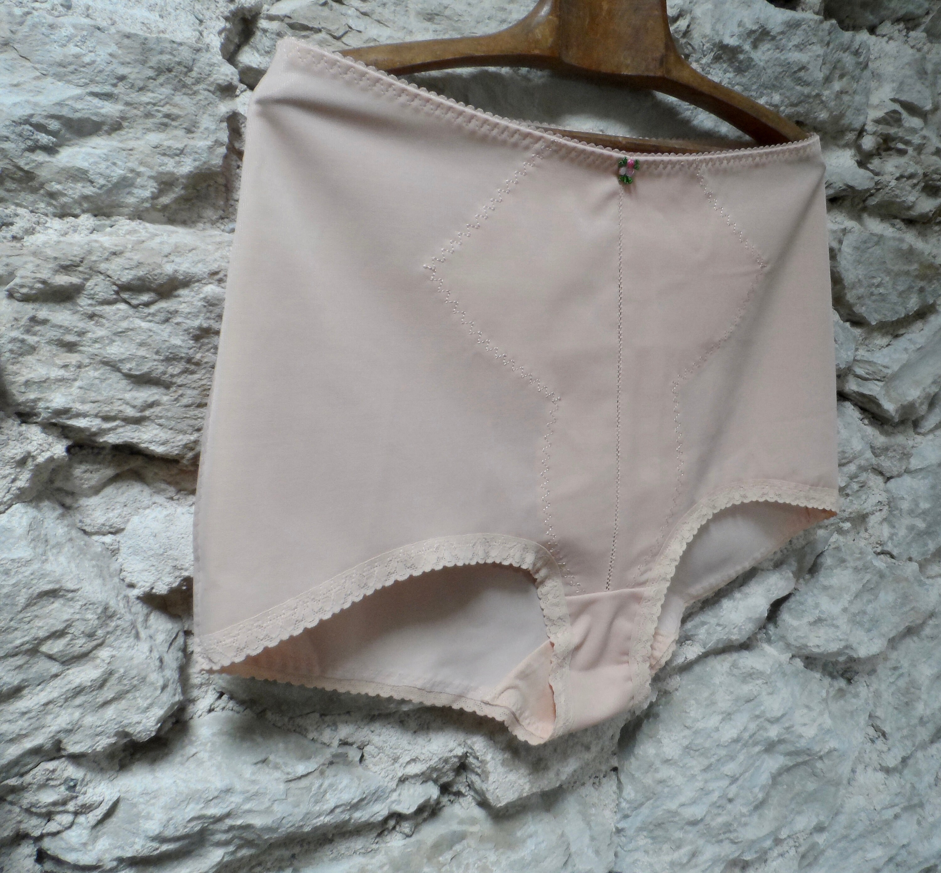 Vintage Panty Girdle in Nude. French Pantie Girdle. Large Etsy Ireland