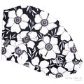Modern Anemones on Black Surgical Scrub Hat, Women&#39;s Beautiful Floral Pixie Scrub Cap | Custom Caps Co.