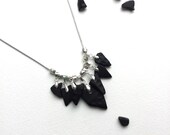 Gin glass necklace, handmade