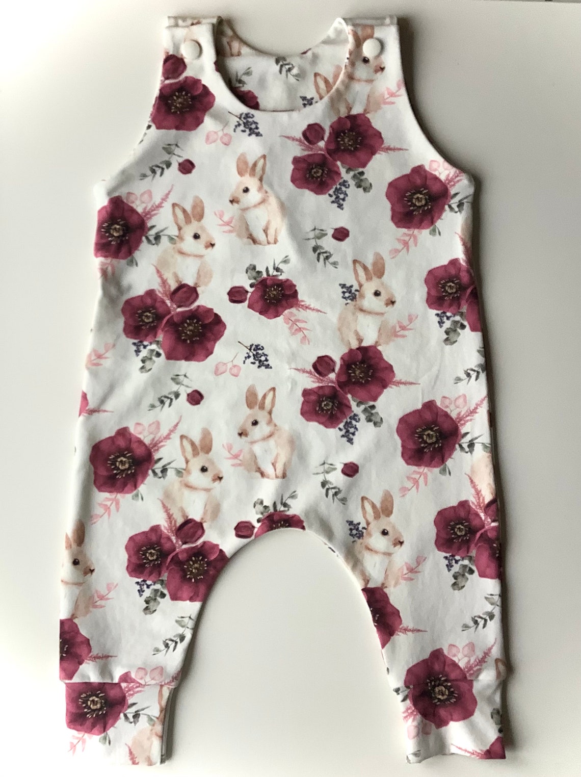 Baby rompers Easter bunnies baby girls romper bunny Etsy