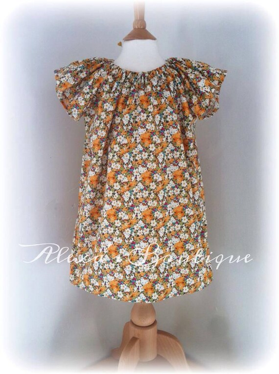 summer dress with flowers