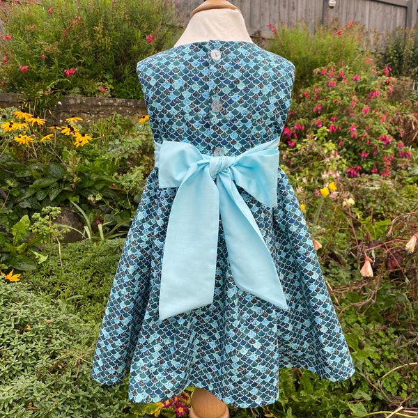 Toddler Under the Sea Dress Etsy