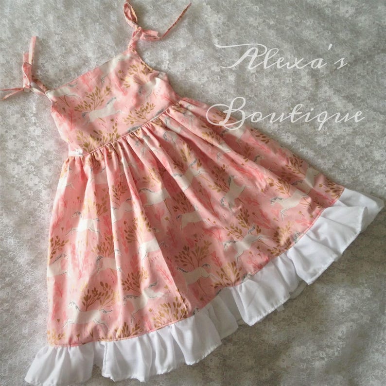 unicorn dresses for little girls