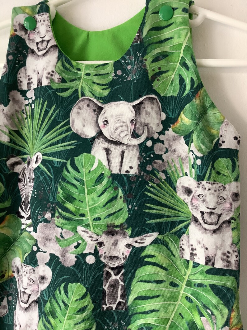 Jungle Theme Baby Romper Unisex Clothes Newbaby Newborn Etsy UK
