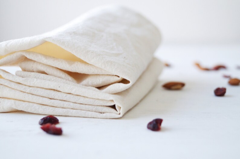 Organic cotton cloth napkins set of 6 Etsy