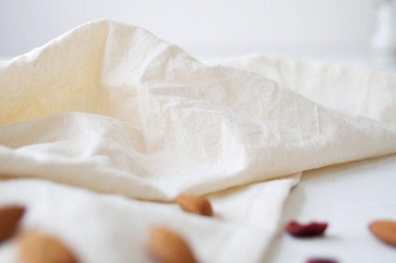 Organic cotton cloth napkins set of 6 Etsy