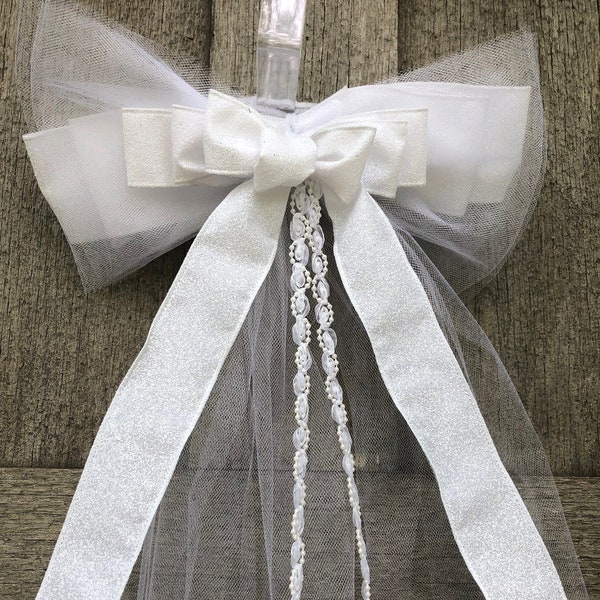 Tulle Pew Bows - Etsy