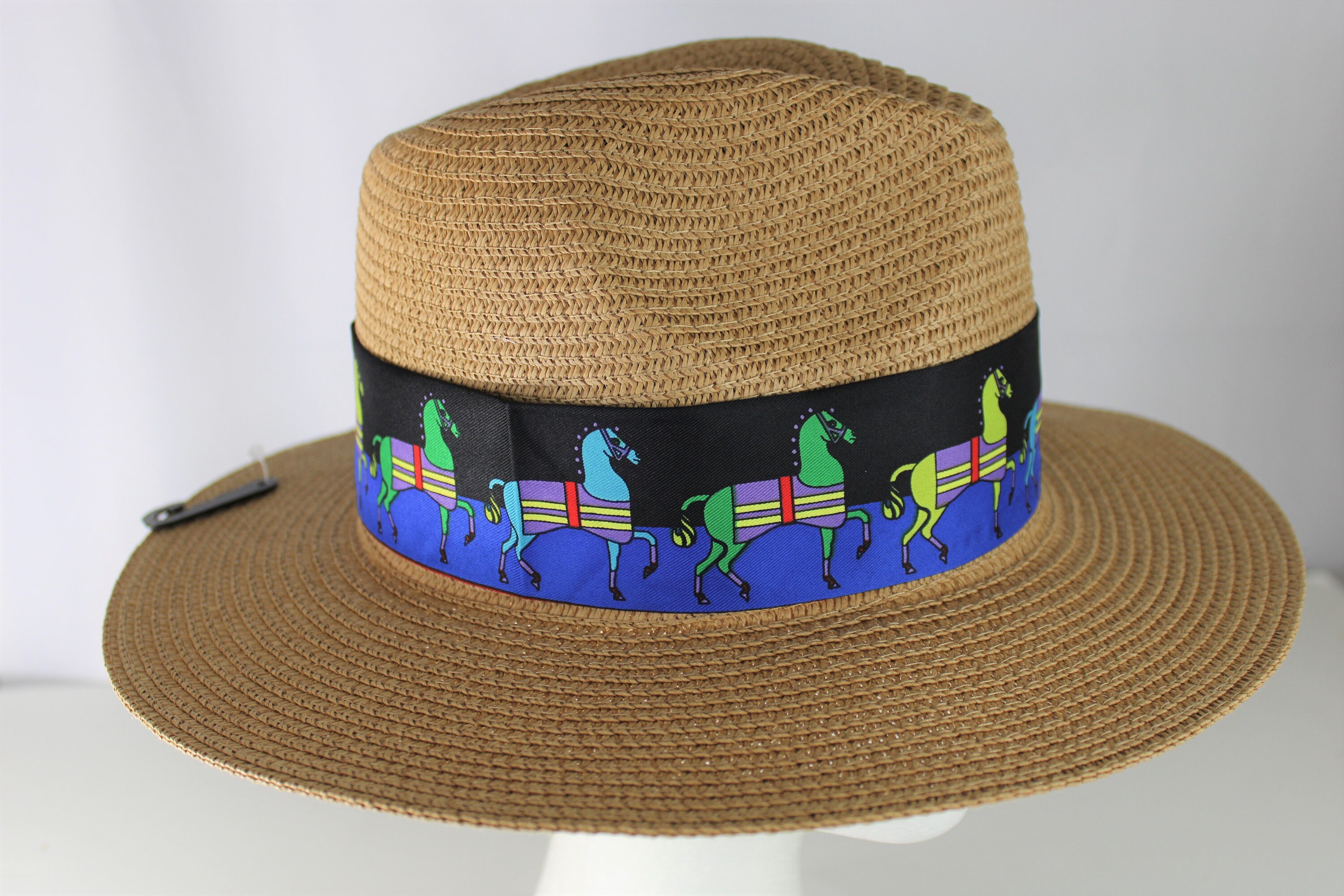 Unisex Men Women Derby Fedora Panama Straw Sun Hat And/or