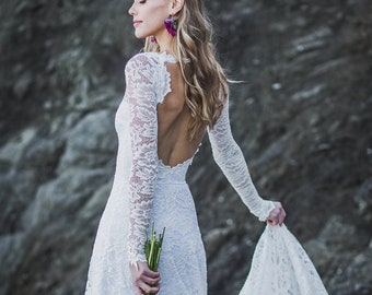 Indie Wedding Dress Etsy