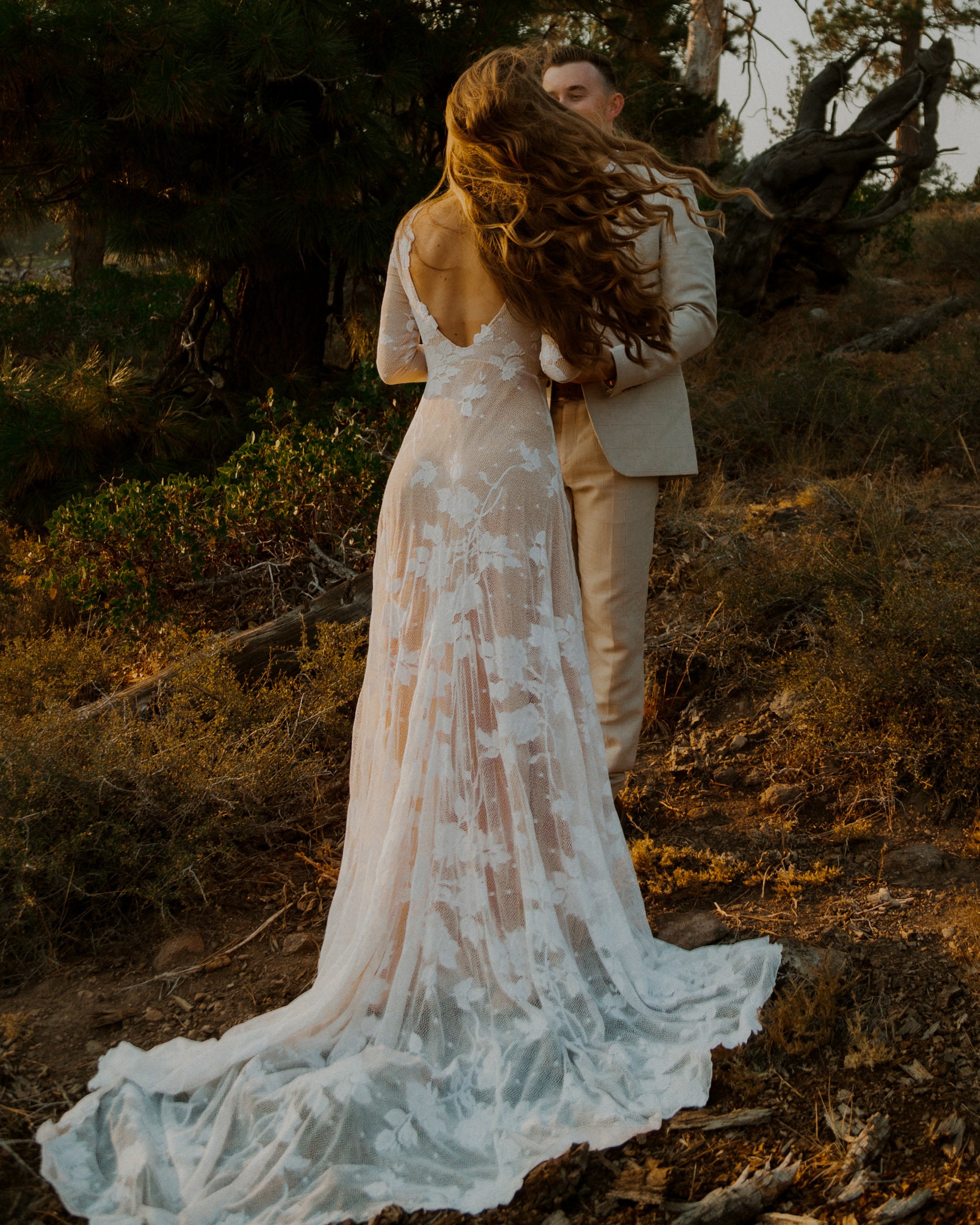 strapless open back dress Queen Jennifer | Queen Bridal main image 0