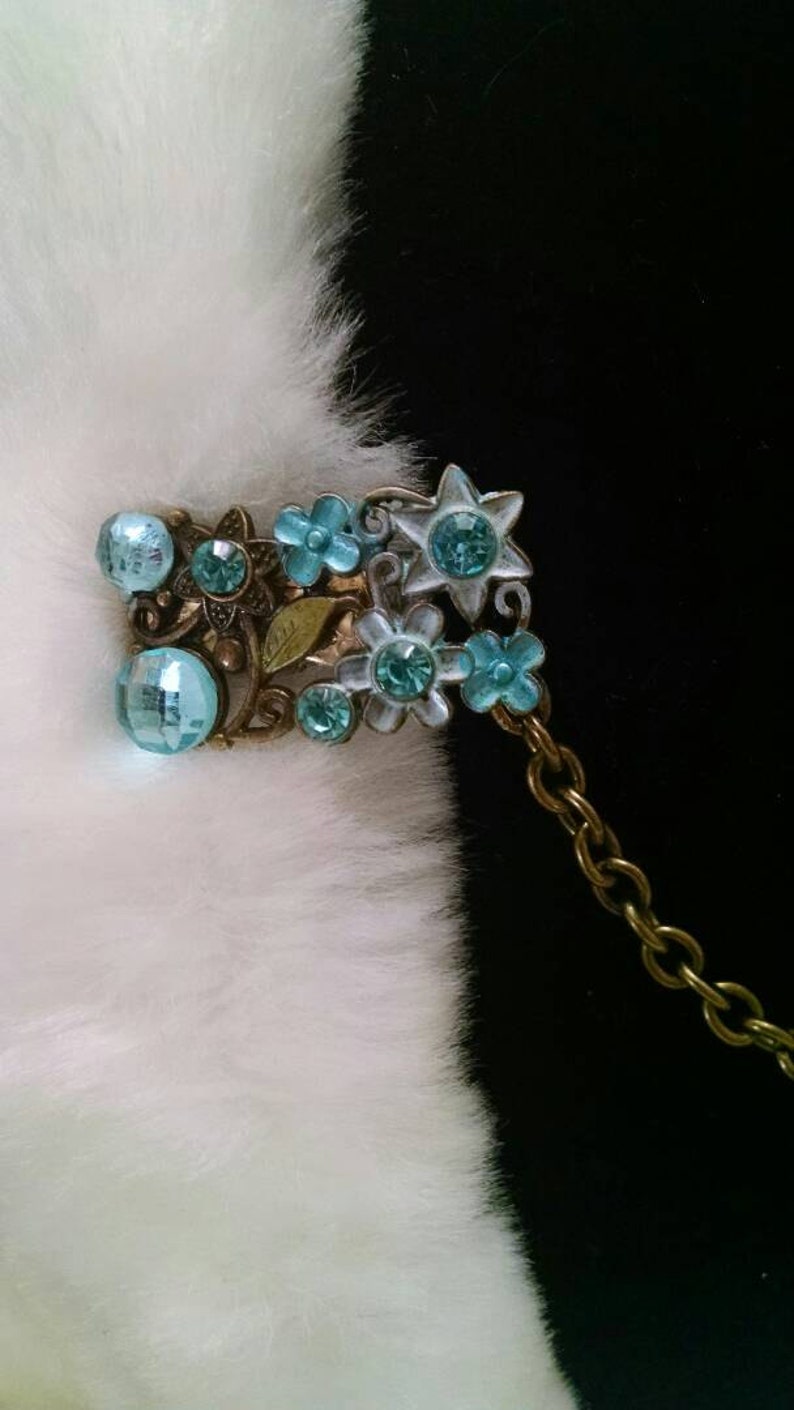 Cloak clasps color- bronzeblues