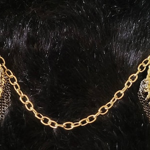 Cloak clasps (colors- golds/gunmetal/clear/black/orange)