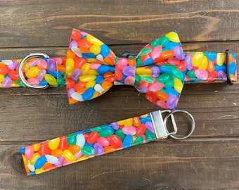 ties for boys Brighly Colored Jelly Beans Pre-tied Bow Tie Jelly Bean bow tie Holiday bow ties Candy bow ties Easter bow ties